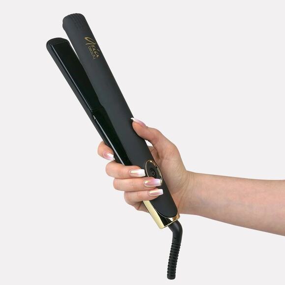 Aria Beauty | Hair | Aria Beauty Inch Black Infrared Straightener Flat ...